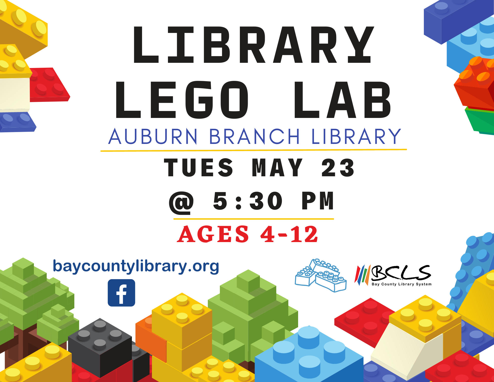 Library LEGO Lab Bay County Library System